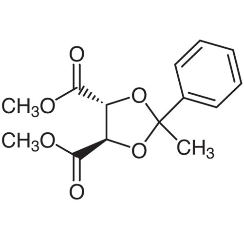 (<em>2R</em>,<em>3R</em>)-2,3-O-(1-苯亚乙基)-L-酒石酸二甲酯，104333-83-7，97%