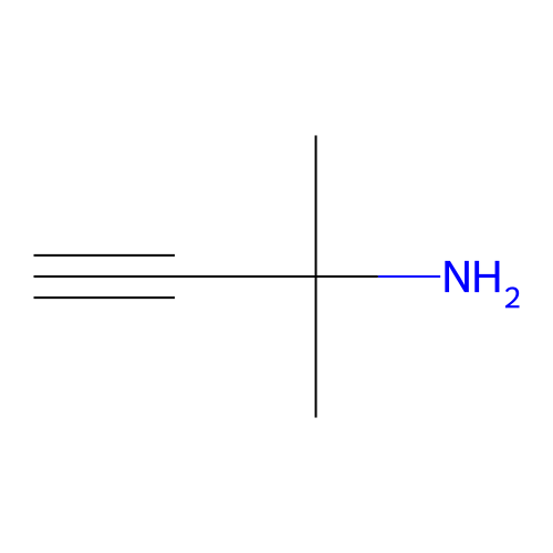 2-甲基-3-<em>丁炔</em>-2-胺，2978-58-7，≥95%