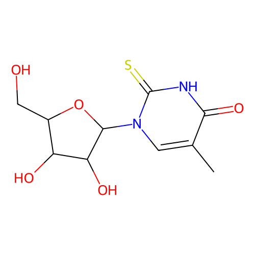 5-甲基-2-硫<em>尿</em>苷，32738-09-3，98%