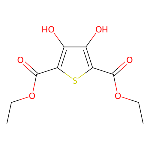 <em>3</em>,4-二羟基<em>噻吩</em>-2,5-<em>二甲酸</em>二乙酯，1822-66-8，98%