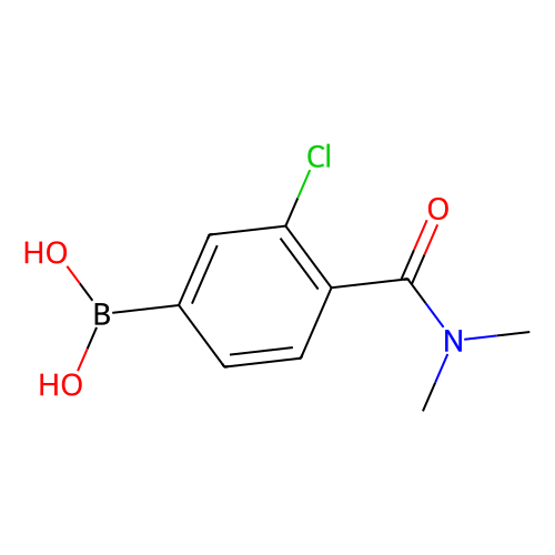 3-氯-4-(<em>二甲基</em><em>氨甲酰基</em>)苯硼酸，850589-47-8，98%