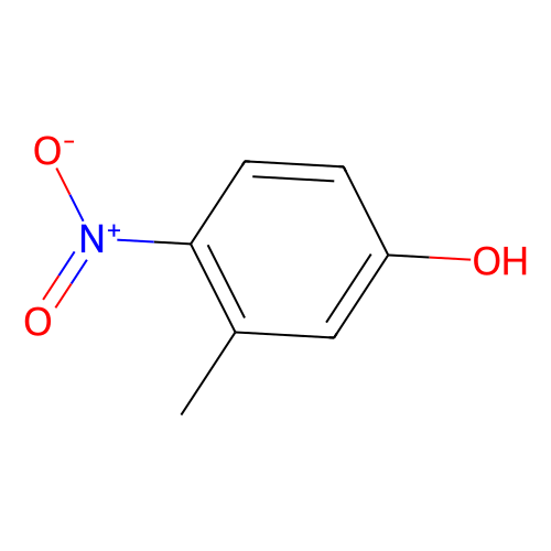 4-硝基间甲酚，2581-34-2，>98.0%(HPLC)(<em>T</em>)