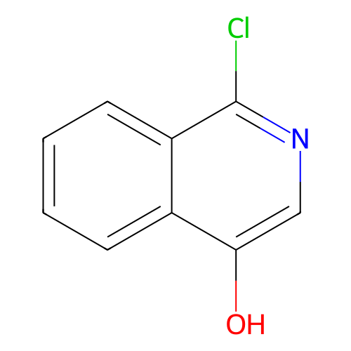 <em>1</em>-氯-<em>4</em>-羟基异喹啉，3336-<em>43</em>-4，97%