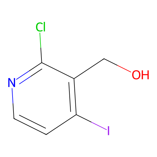 2-氯-<em>4</em>-碘-<em>3</em>-<em>吡啶</em><em>甲醇</em>，884494-44-4，97%