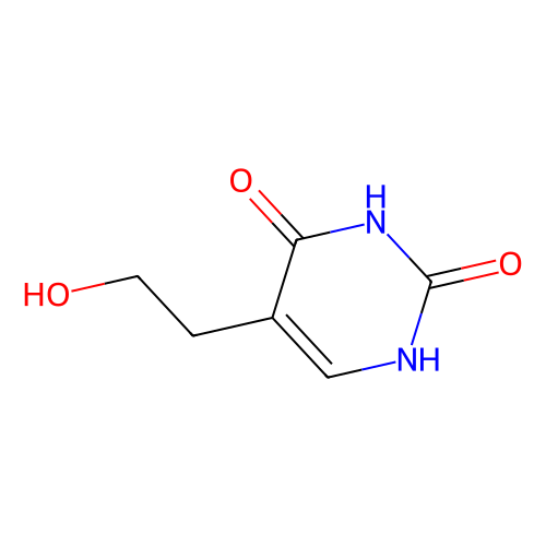 5-(<em>2</em>-羟乙基)嘧啶-<em>2,4</em>(<em>1</em>H,3H)-二酮，23956-12-9，95%