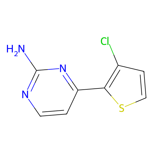 4-(<em>3</em>-氯-<em>2</em>-<em>噻吩</em><em>基</em>)-<em>2</em>-嘧啶胺，855308-67-7，95%