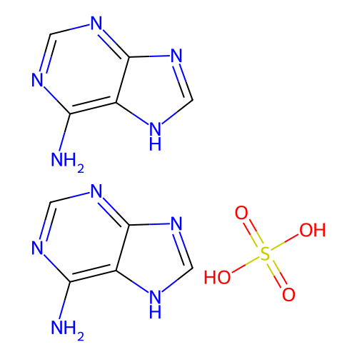硫酸<em>腺</em><em>嘌呤</em>，321-30-<em>2</em>，用于细胞培养,98%