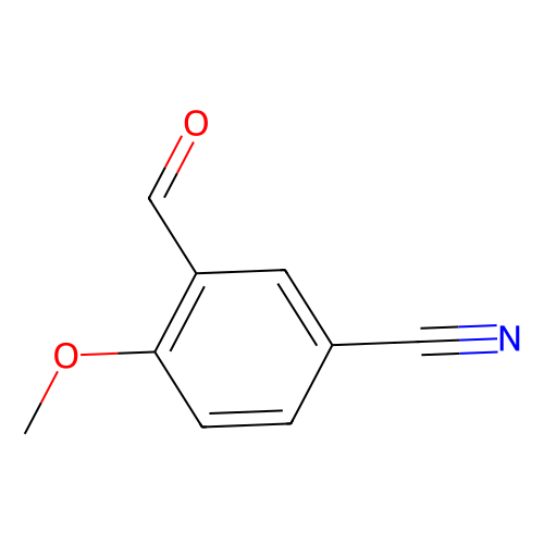 <em>5</em>-氰基-2-甲氧基苯甲醛，21962-<em>53-8，98</em>%