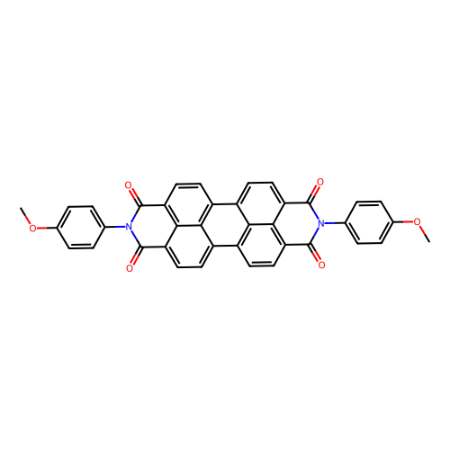 N,N'-双(<em>4</em>-甲氧基苯基)-<em>3,4,9</em>,10-苝四甲酰二亚胺，6424-77-7，>97.0%(N)