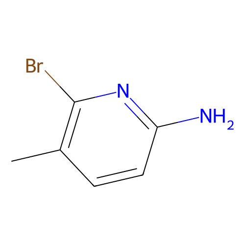 6-溴-<em>5</em>-甲基吡啶-<em>2</em>-胺，89466-17-1，97%
