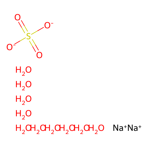结晶硫酸钠,十水，<em>7727</em>-73-3，GR,≥99.0%