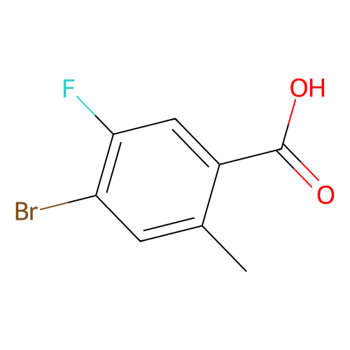 4-<em>溴</em>-5-氟-<em>2</em>-甲基苯甲酸，1349715-<em>55</em>-4，98%