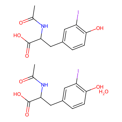 <em>N</em>-<em>乙酰基</em>-3-碘-L-酪氨酸<em>一水合物</em>，23277-49-8，98%