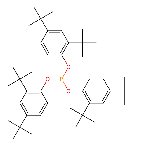亚磷酸三(2,4-二叔丁苯基)酯，<em>31570-04-4</em>，>98.0%