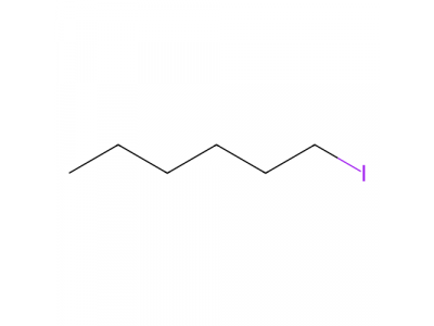 1-碘己烷(含稳定剂铜屑)，638-45-9，>97.0%(GC)