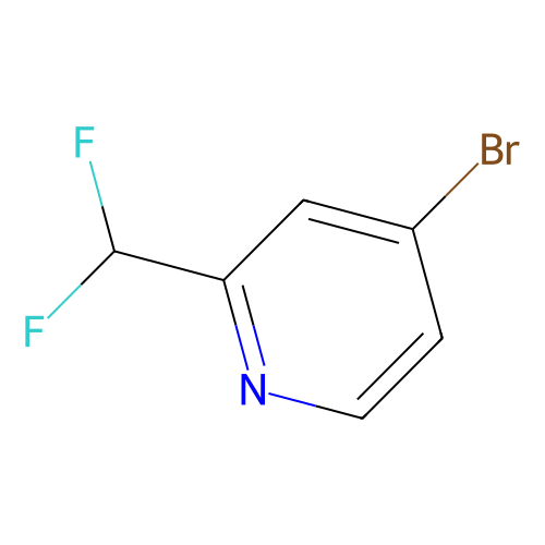 4-溴-<em>2</em>-(二<em>氟</em>甲基)吡啶，1211580-<em>54</em>-9，95%