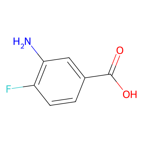 3-氨基-4-氟苯甲酸，2365-85-7，≥97.0%(T