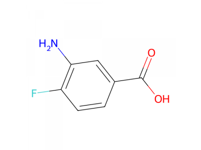 3-氨基-4-氟苯甲酸，2365-85-7，≥97.0%(T)