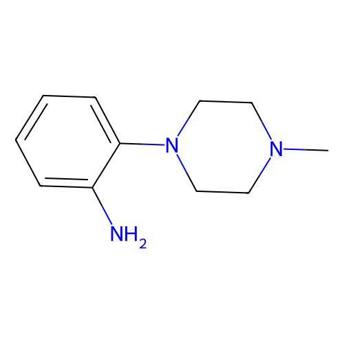 2-(<em>4</em>-<em>甲基</em>-<em>1</em>-<em>哌嗪</em>基)苯胺，180605-36-<em>1</em>，>98.0%(GC)