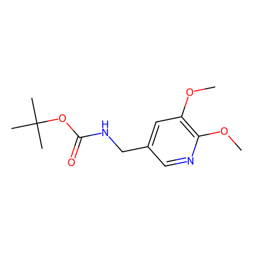 叔丁基(5,6-二<em>甲</em>氧基<em>吡啶</em>-<em>3</em>-基)<em>氨基</em>甲酸<em>甲</em>酯，1171919-86-0，98%