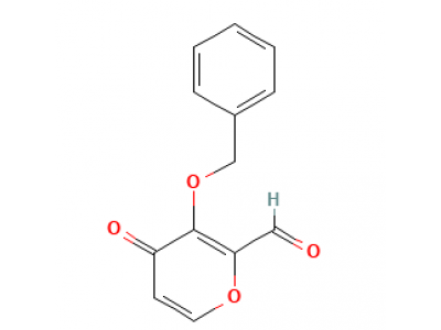 3-(苄氧基)-4-氧代-4H-吡喃-2-甲醛，500371-01-7，97%