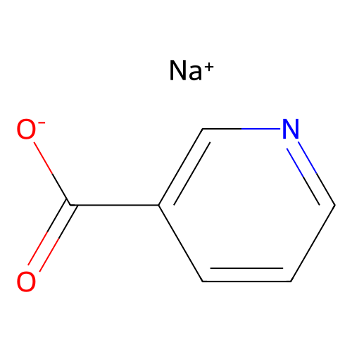 <em>烟酸</em>钠，54-86-4，>98.0%(T)
