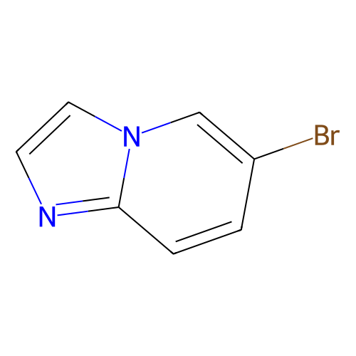 6-<em>溴</em>-<em>咪唑</em>并[1,2-a]吡啶，6188-23-4，98%