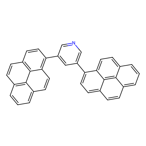 3,5-二(<em>1</em>-<em>芘</em>基)吡啶，1246467-58-2，>98.0%