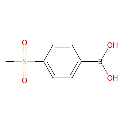 4-甲烷磺酰<em>苯</em><em>硼酸</em>（含不等量酸酐），149104-88-1，<em>98</em>%