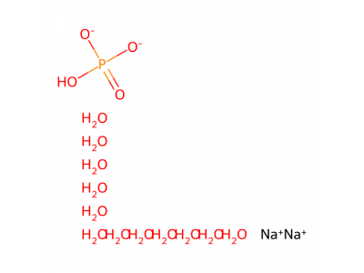 磷酸钠 二元 十二水合物，10039-32-4，tested according to Ph. Eur.
