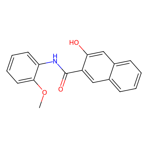 3-羟基-<em>2</em>'-甲氧基-<em>2</em>-萘苯胺，135-62-<em>6</em>，>98.0%(HPLC)