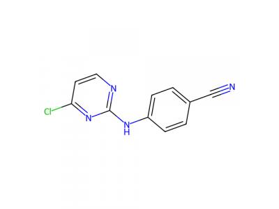 4-[(4-氯-2-嘧啶基)氨基]苯甲腈，244768-32-9，98%