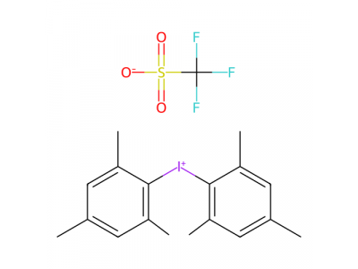二(2,4,6-三甲基苯基)碘嗡三氟甲磺酸盐，139139-80-3，98%