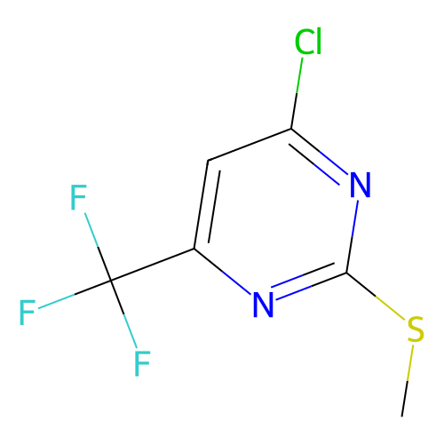 <em>4</em>-<em>氯</em>-<em>2</em>-甲硫基-6-<em>三</em><em>氟</em><em>甲基</em><em>嘧啶</em>，16097-63-5，≥97%