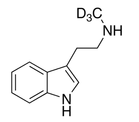 <em>N</em>-甲基色胺-<em>d3</em>，1794756-39-0，cp98%，98%D
