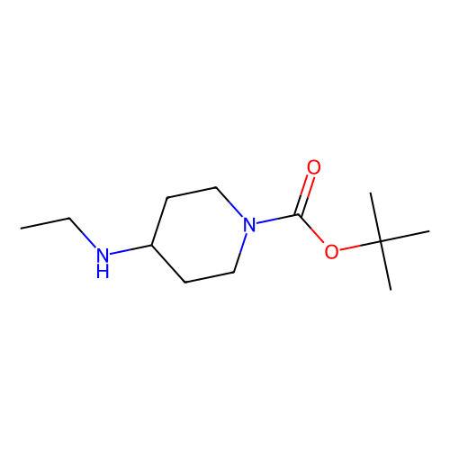 1-<em>N-Boc-4</em>-<em>乙胺</em>哌啶，264905-39-7，≥98%