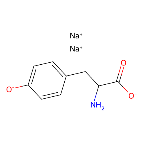 L-酪氨酸 二<em>钠盐</em> <em>水合物</em>，69847-45-6，98%