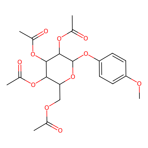 <em>4</em>-甲氧苯基2,<em>3,4</em>,6-四-O-乙酰基-α-D-吡喃甘露糖苷，17042-40-9，98%