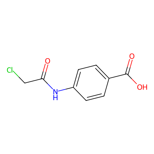 4-(<em>2</em>-氯酰胺)苯甲酸，4596-39-<em>8</em>，≥95%