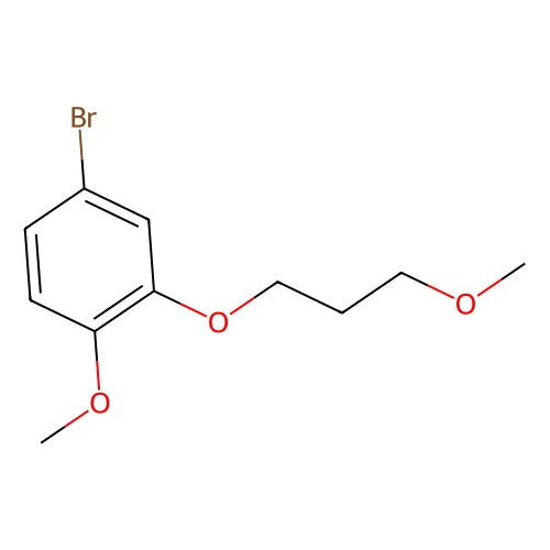 4-溴-1-<em>甲</em><em>氧基</em>-2-(3-<em>甲</em><em>氧基</em>丙<em>氧基</em>)苯，173336-76-0，98%