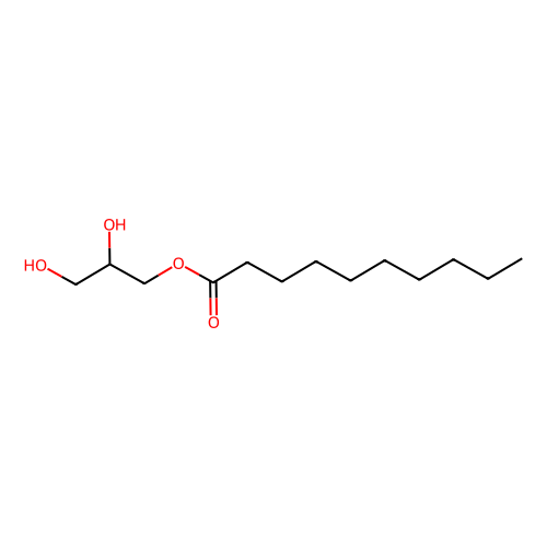 单癸酸甘油酯，26402-22-2，≥98.0%(GC