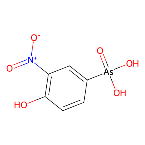 4-羟基-3-硝基苯<em>胂</em>酸，121-19-7，>98.0%(HPLC)