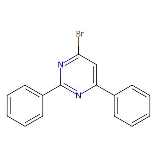 4-<em>溴</em>-<em>2</em>,6-二苯基<em>嘧啶</em>，40734-<em>24-5</em>，>98.0%