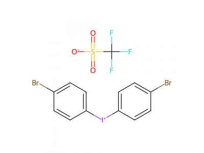 双(4-溴苯基)碘鎓三氟甲磺酸盐，139139-81-4，≥98%