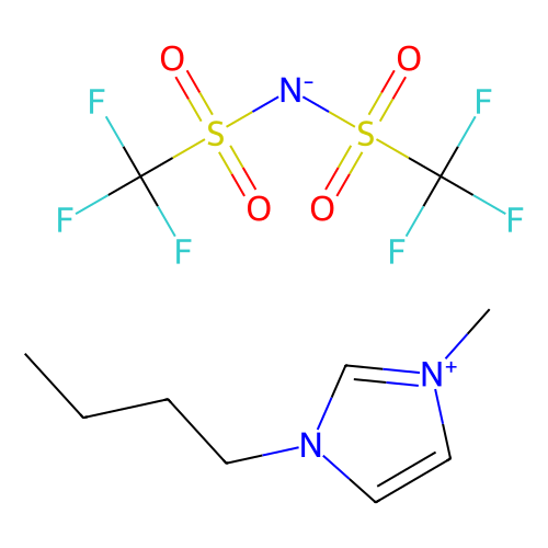 <em>1</em>-丁基-<em>3</em>-甲基咪唑双三氟甲磺酰亚胺盐，174899-83-3，98%