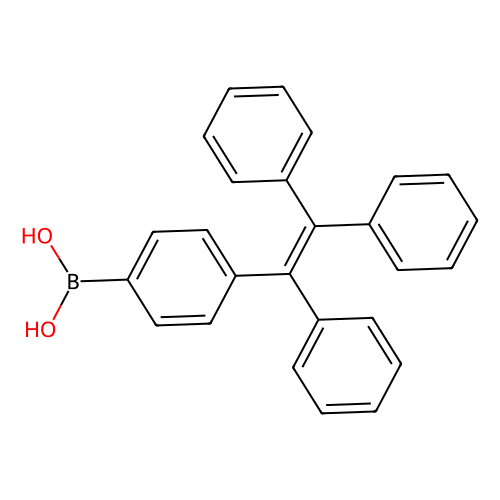 B-[<em>4</em>-(<em>1,2</em>,2-三<em>苯基</em><em>乙烯基</em>)<em>苯基</em>]硼酸（含不等量酸酐），1227040-87-0，98%
