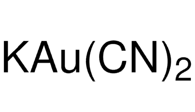 氰金酸(<em>I</em>)<em>钾</em>，13967-50-5，99.95% (metals basis), Au ≥67.6%