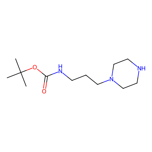 (3-(<em>哌嗪</em>-<em>1</em>-基)<em>丙基</em>)氨基甲酸叔丁酯，874831-60-4，98%