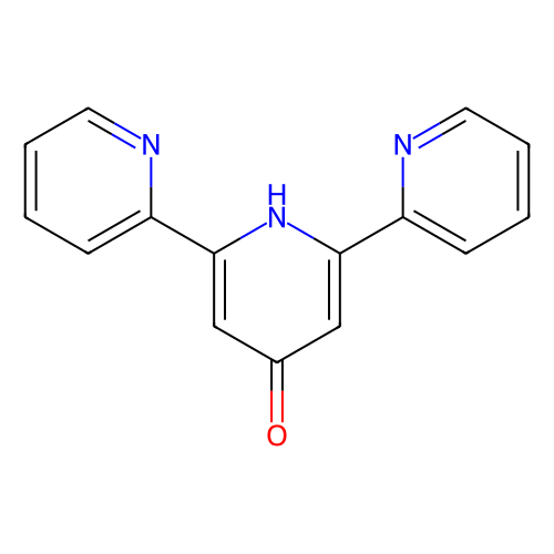 <em>2</em>,6-双(<em>2</em>-吡啶基)-<em>4</em>(<em>1</em>H)-吡啶酮，128143-88-<em>4</em>，>98.0%