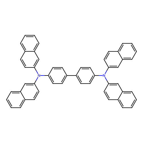 <em>N</em>,<em>N</em>,<em>N</em>',<em>N</em>'-四(<em>2</em>-萘基)联<em>苯胺</em>，141752-82-1，98%